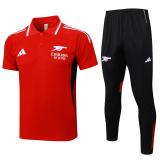Polo + Pantalones Arsenal 2025/26-Rojo